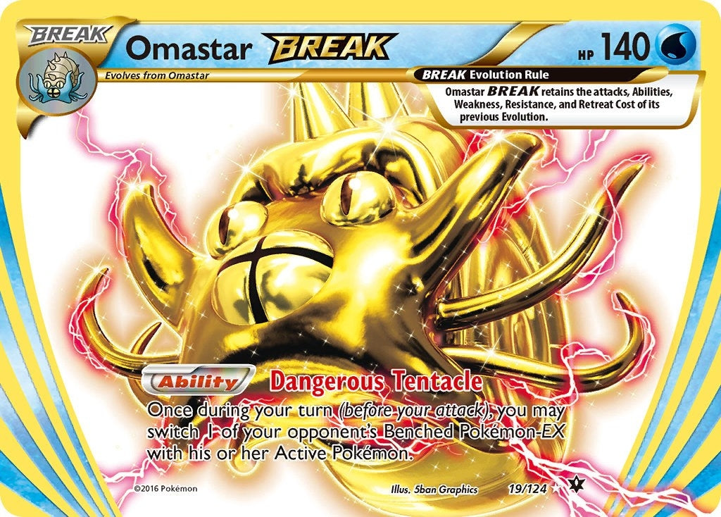 Omastar BREAK (19/124) (XY - Fates Collide)
