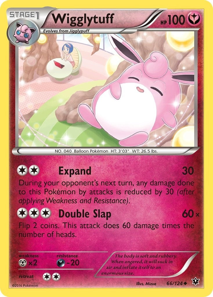 Wigglytuff (66/124) (XY - Fates Collide)