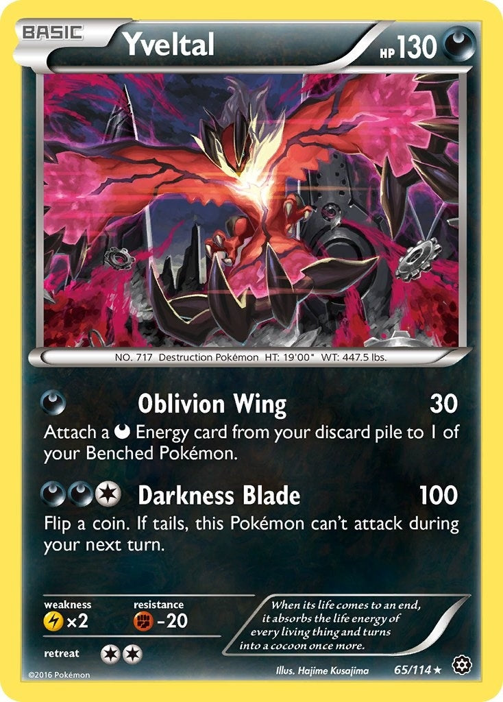 Yveltal (65/114) (XY - Steam Siege)