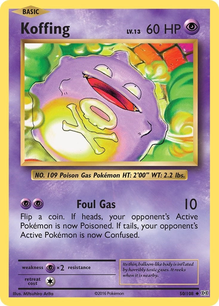Koffing (50/108) (XY - Evolutions)