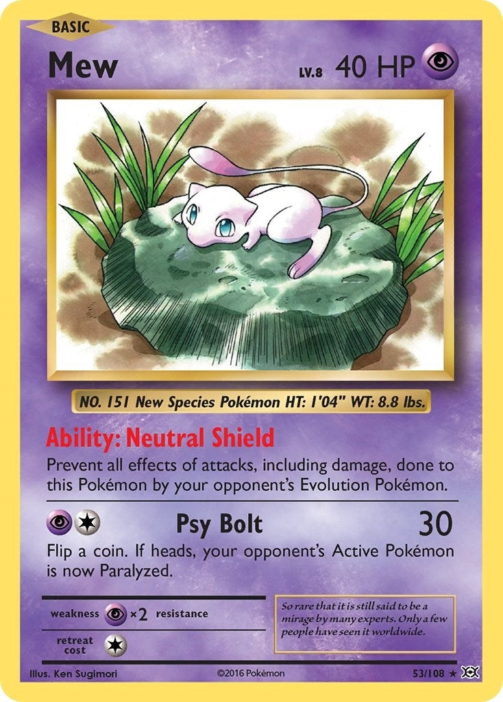 Mew (53/108) (XY - Evolutions)