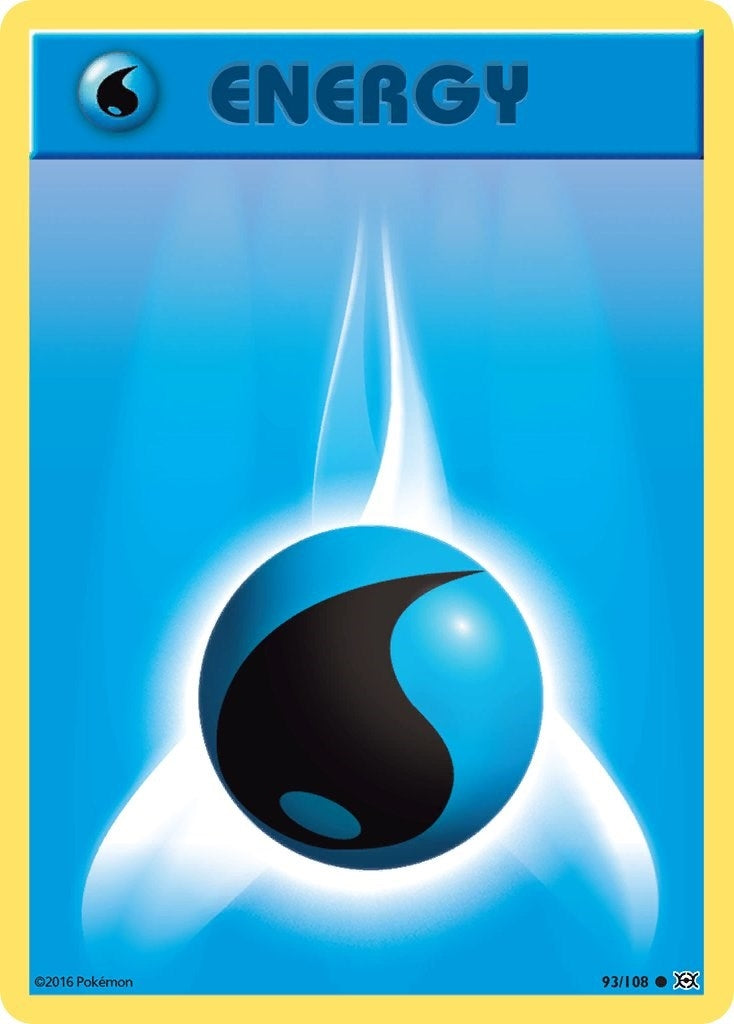 Water Energy (93/108) (XY - Evolutions)
