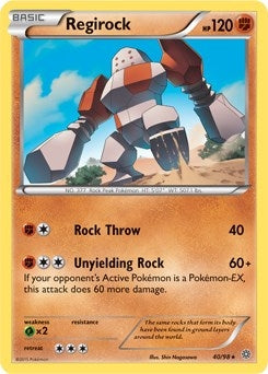 Regirock - 40/98 (XY Ancient Origins) (040/098) (Deck Exclusives)