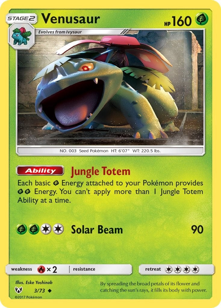 Venusaur (3/73) (Shining Legends)
