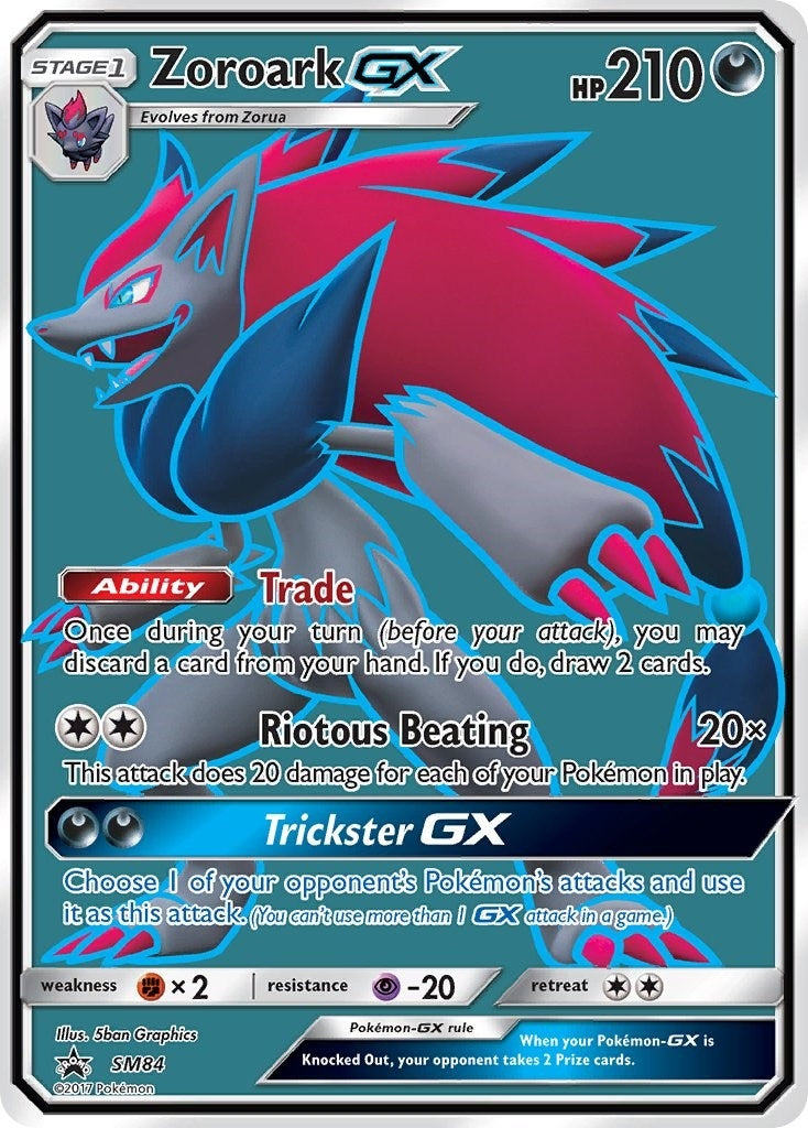 Zoroark GX - SM84 (SM84) (SM Promos)
