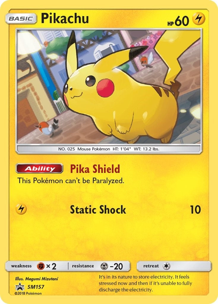 Pikachu - SM157 (SM157) (SM Promos)