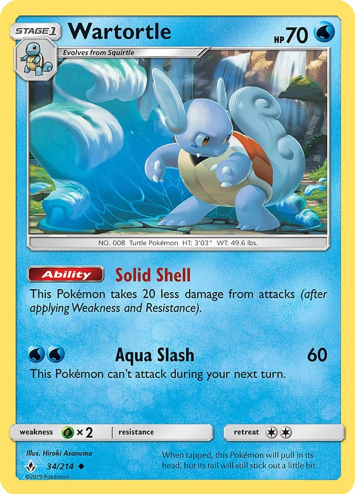Wartortle - 034/214 (Premium Collection Promo) (034/214) (Miscellaneous Cards & Products)