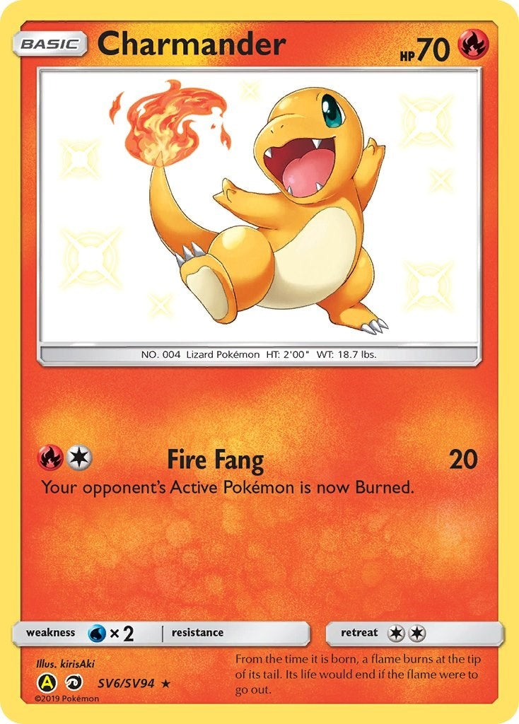 Image for Charmander (SV6/SV94) (Hidden Fates: Shiny Vault) (HIF:SV) - Pokemon