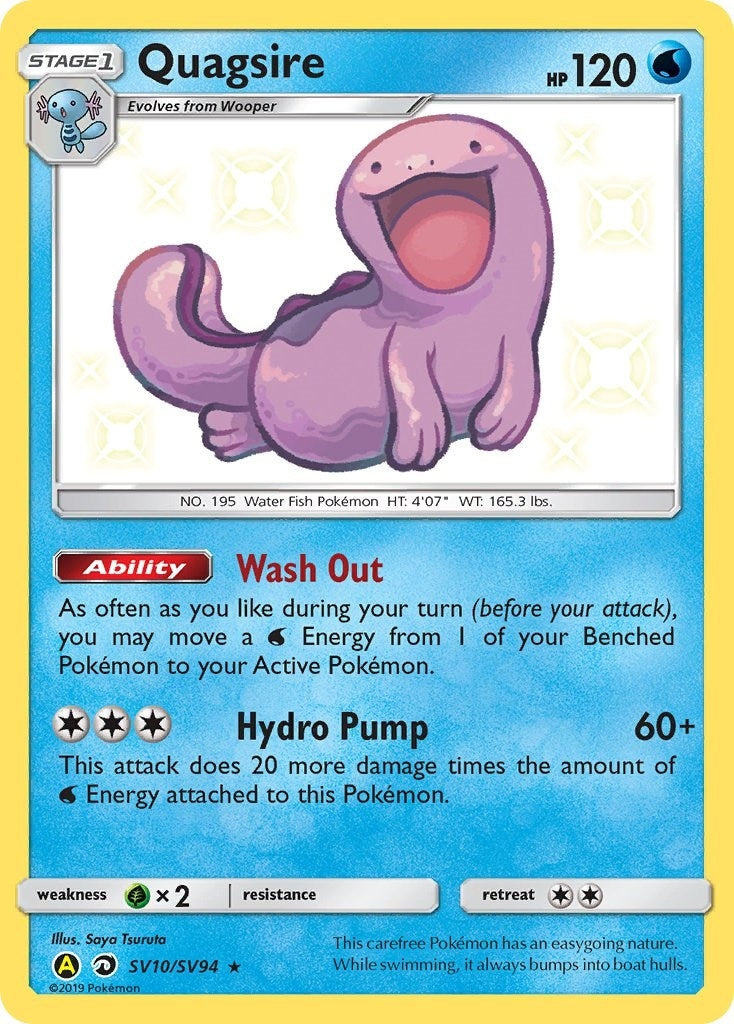 Image for Quagsire (SV10/SV94) (Hidden Fates: Shiny Vault) (HIF:SV) - Pokemon