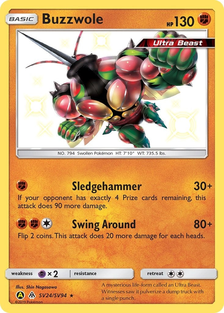 Image for Buzzwole (SV24/SV94) (Hidden Fates: Shiny Vault) (HIF:SV) - Pokemon
