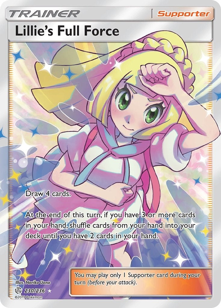 Image for Lillie's Full Force (Full Art) (230/236) (SM - Cosmic Eclipse) (SM12) - Pokemon