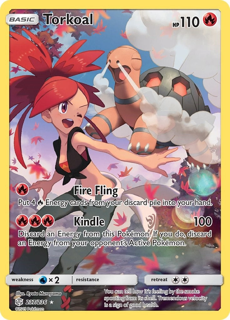 Image for Torkoal (Secret) (237/236) (SM - Cosmic Eclipse) (SM12) - Pokemon