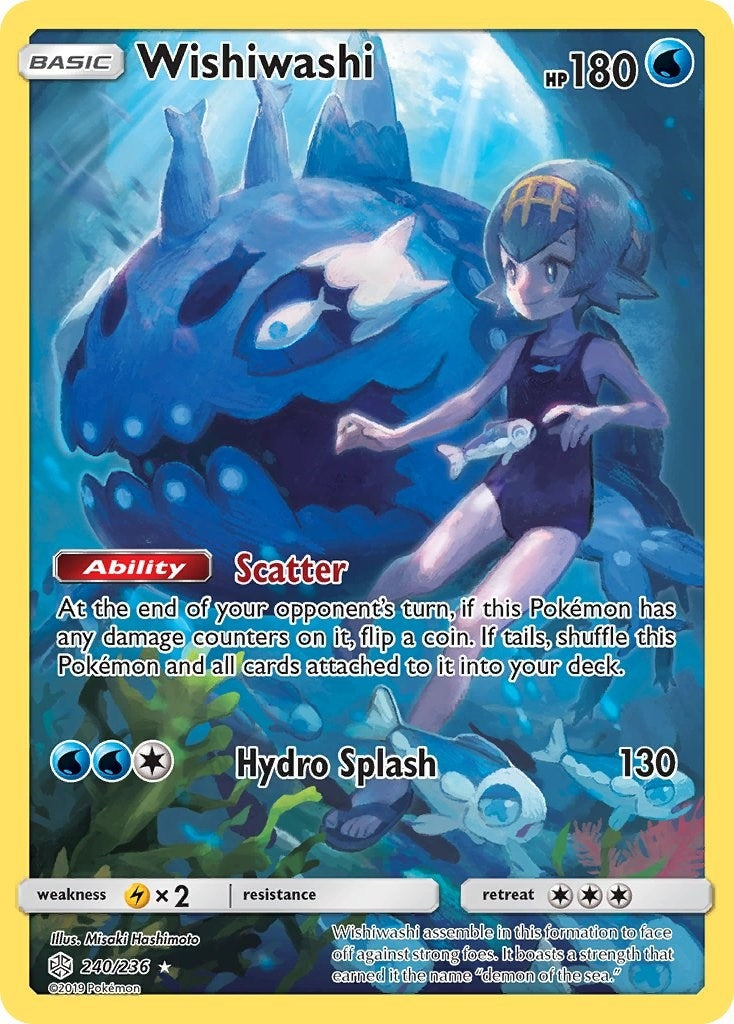 Image for Wishiwashi (Secret) (240/236) (SM - Cosmic Eclipse) (SM12) - Pokemon