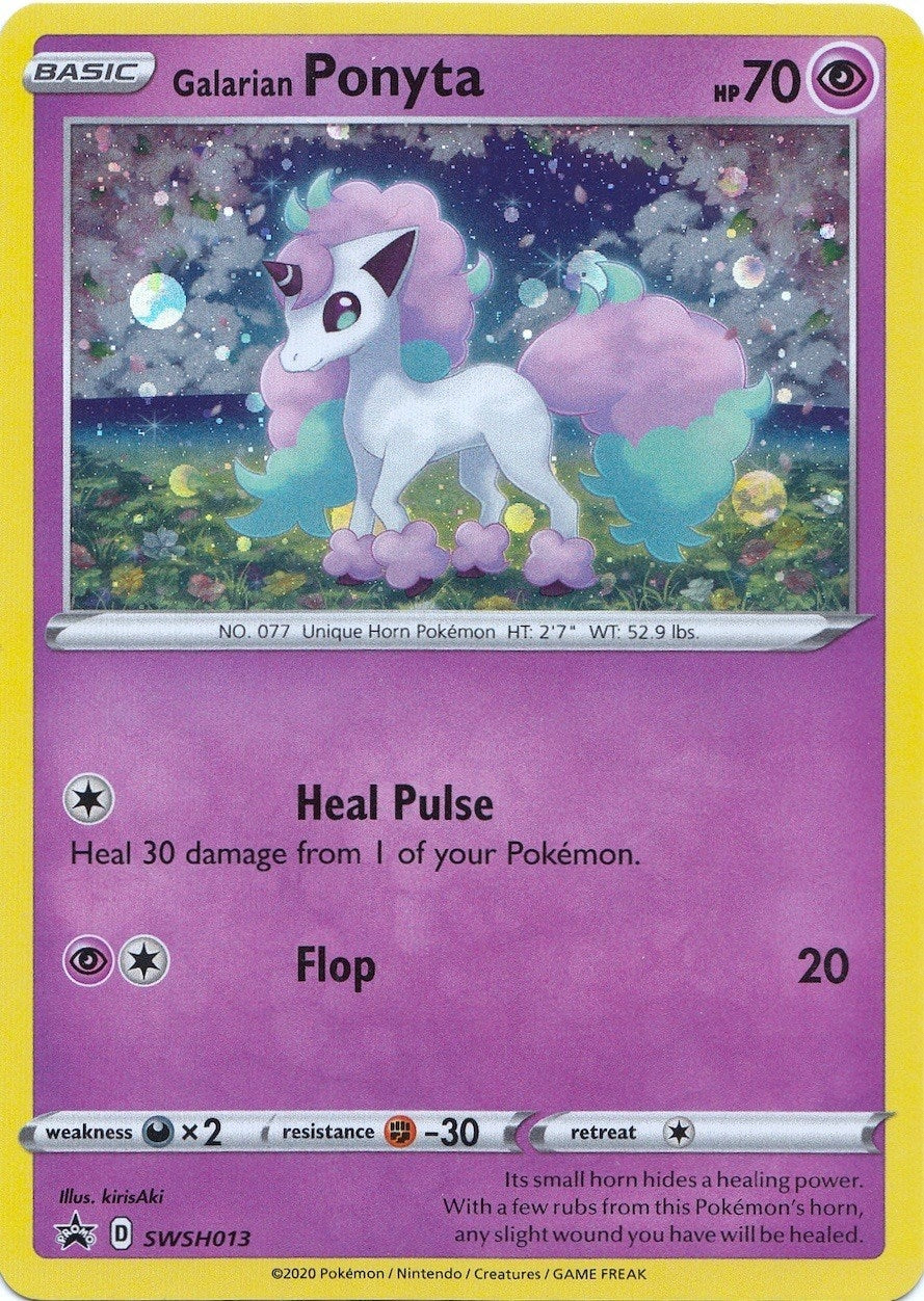 Image for Galarian Ponyta - SWSH013 (SWSH013) (SWSH: Sword & Shield Promo Cards) (SWSD) - Pokemon