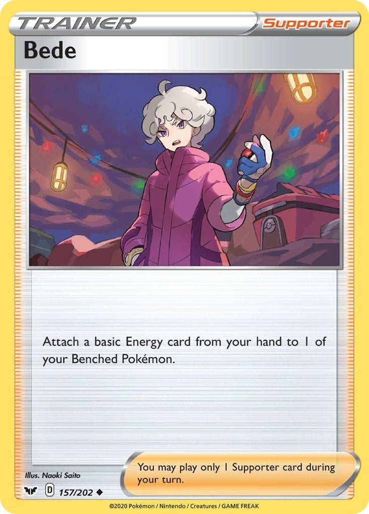 Image for Bede (157/202) (SWSH01: Sword & Shield Base Set) (SWSH01) - Pokemon