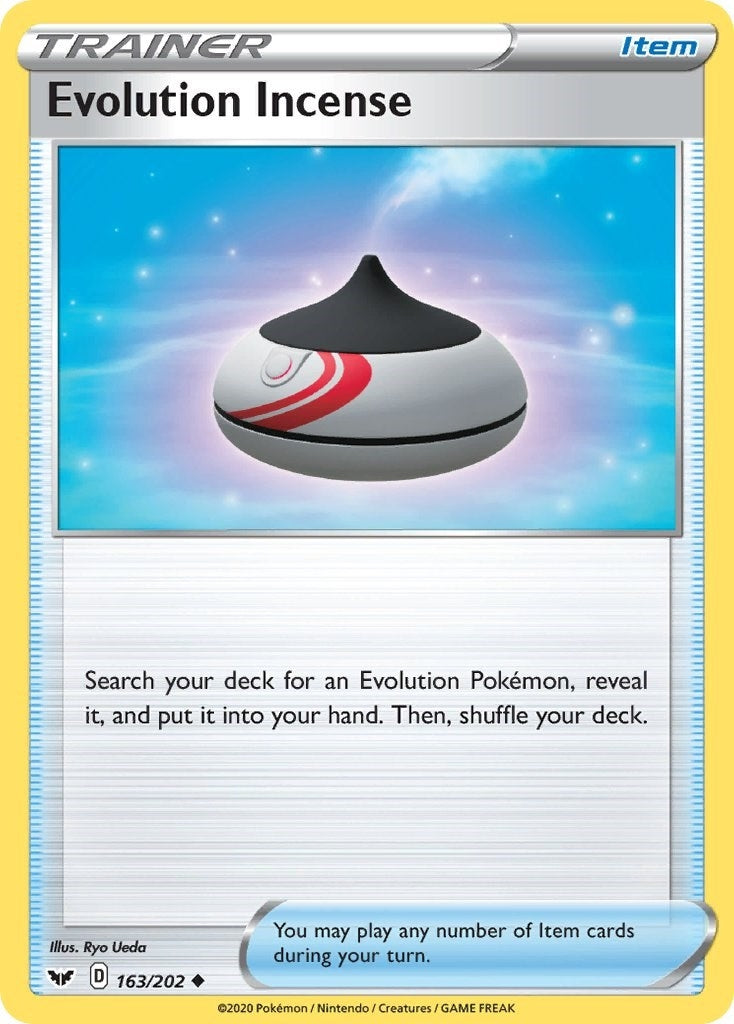 Image for Evolution Incense (163/202) (SWSH01: Sword & Shield Base Set) (SWSH01) - Pokemon