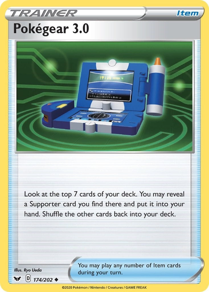 Image for Pokegear 3.0 (174/202) (SWSH01: Sword & Shield Base Set) (SWSH01) - Pokemon