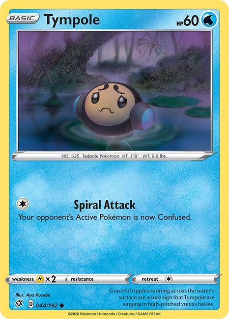 Image for Tympole (044/192) (SWSH02: Rebel Clash) (SWSH02) - Pokemon
