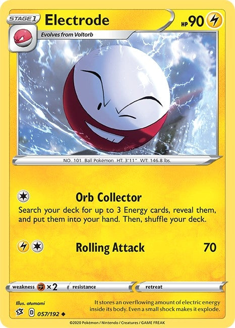 Image for Electrode (057/192) (SWSH02: Rebel Clash) (SWSH02) - Pokemon