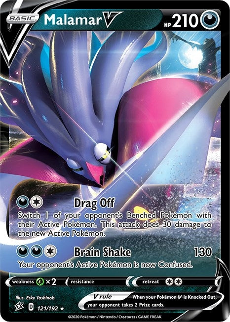 Image for Malamar V (121/192) (SWSH02: Rebel Clash) (SWSH02) - Pokemon