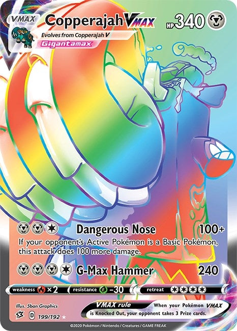 Image for Copperajah VMAX (Secret) (199/192) (SWSH02: Rebel Clash) (SWSH02) - Pokemon