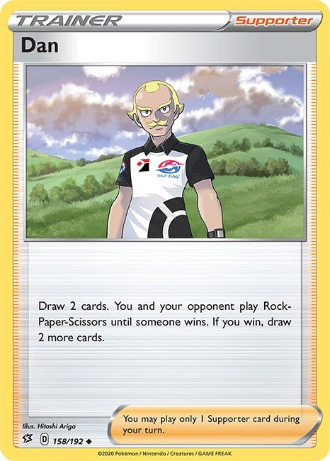 Image for Dan (158/192) (SWSH02: Rebel Clash) (SWSH02) - Pokemon