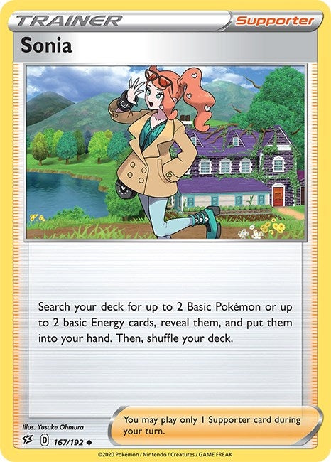 Image for Sonia (167/192) (SWSH02: Rebel Clash) (SWSH02) - Pokemon