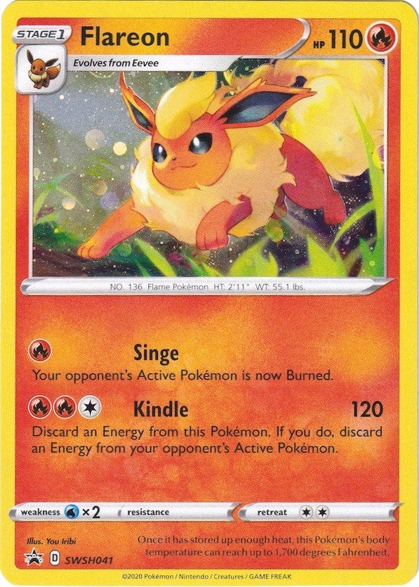 Image for Flareon - SWSH041 (SWSH041) (SWSH: Sword & Shield Promo Cards) (SWSD) - Pokemon