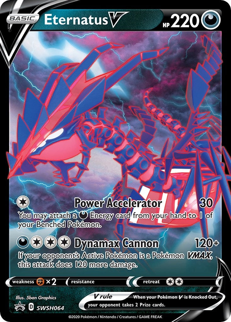 Image for Eternatus V - SWSH064 (SWSH064) (SWSH: Sword & Shield Promo Cards) (SWSD) - Pokemon