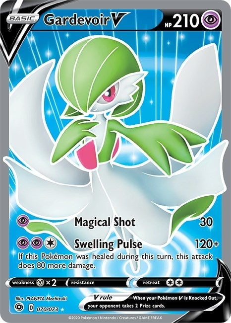 Image for Gardevoir V (Full Art) (70/73) (Champion's Path) (CHP) - Pokemon