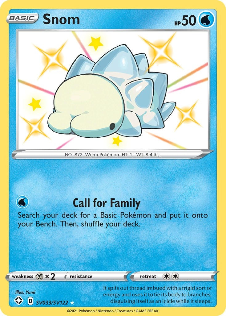 Image for Snom (SV033/SV122) (Shining Fates: Shiny Vault) (SHFSV) - Pokemon