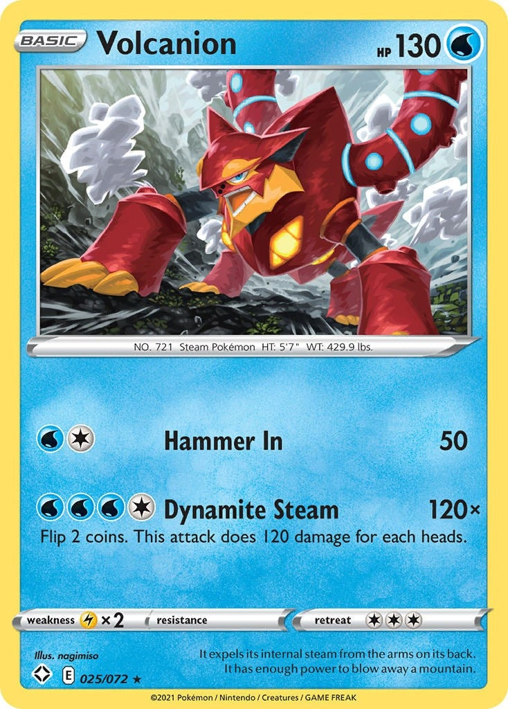 Image for Volcanion (025/072) (Shining Fates) (SHF) - Pokemon
