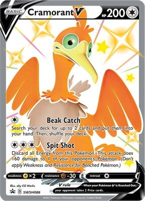 Image for Cramorant V - SWSH086 (SWSH086) (SWSH: Sword & Shield Promo Cards) (SWSD) - Pokemon