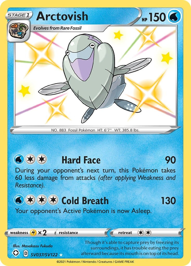 Image for Arctovish (SV037/SV122) (Shining Fates: Shiny Vault) (SHFSV) - Pokemon