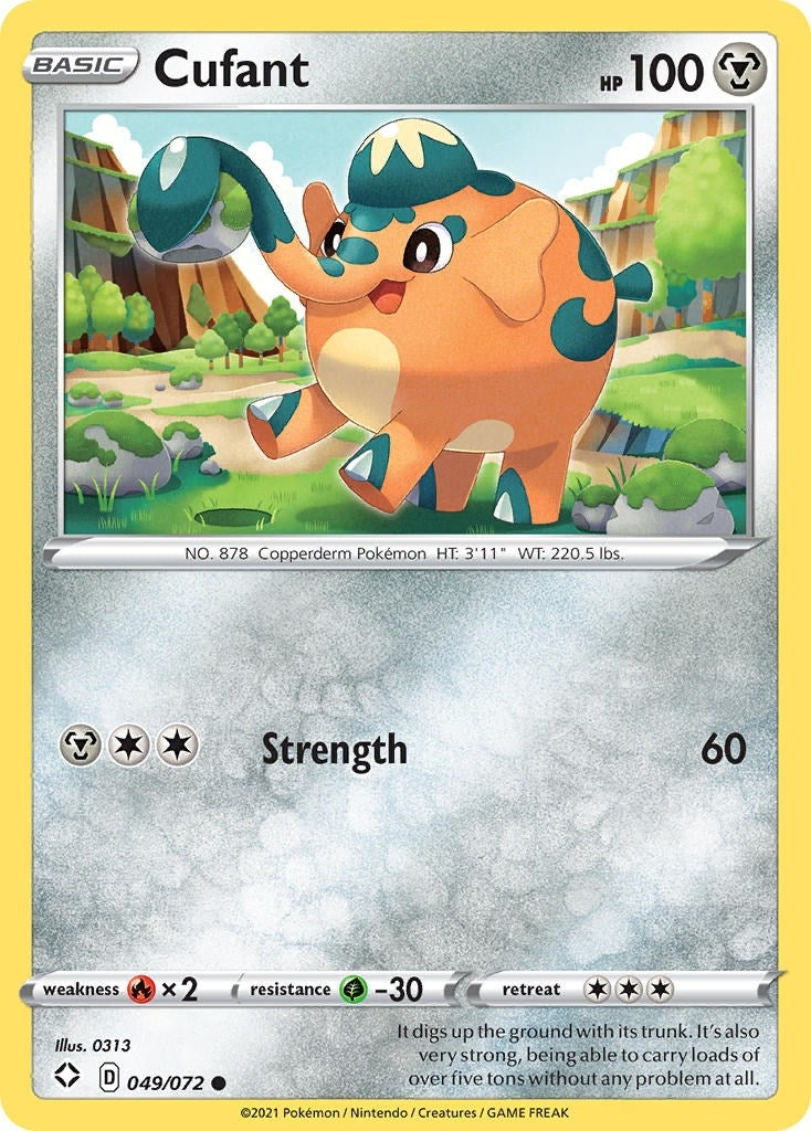 Image for Cufant (049/072) (Shining Fates) (SHF) - Pokemon