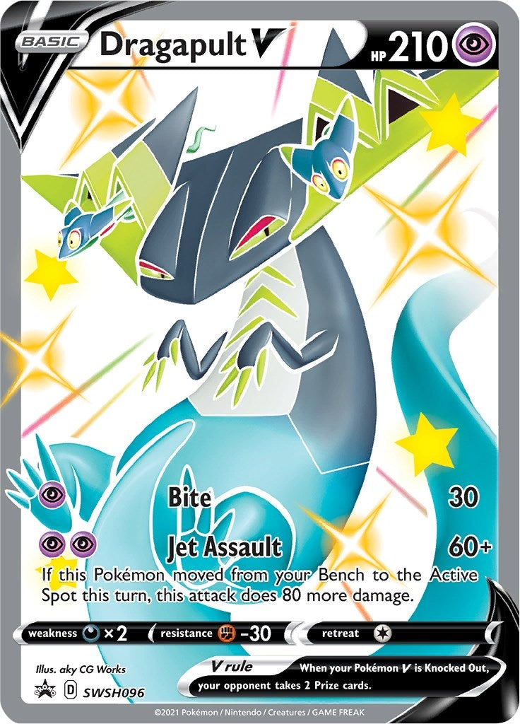 Image for Dragapult V - SWSH096 (SWSH096) (SWSH: Sword & Shield Promo Cards) (SWSD) - Pokemon