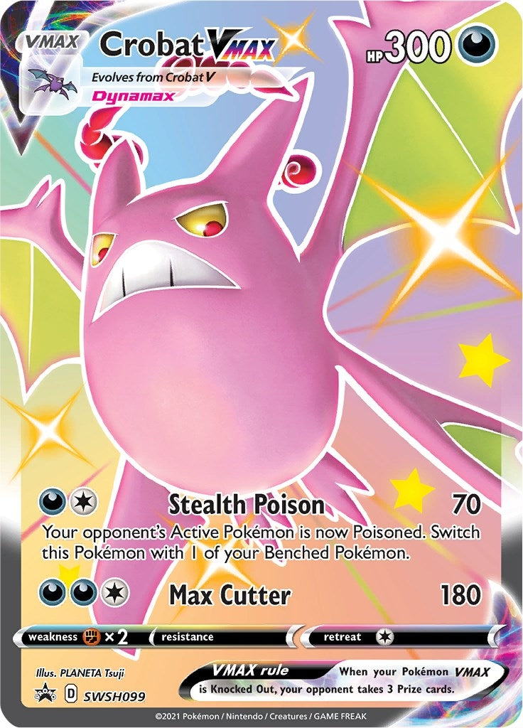 Image for Crobat VMAX - SWSH099 (SWSH099) (SWSH: Sword & Shield Promo Cards) (SWSD) - Pokemon
