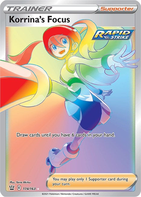 Image for Korrina's Focus (Secret) (174/163) (SWSH05: Battle Styles) (SWSH05) - Pokemon