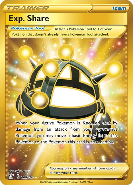Image for Exp. Share (Secret) (180/163) (SWSH05: Battle Styles) (SWSH05) - Pokemon