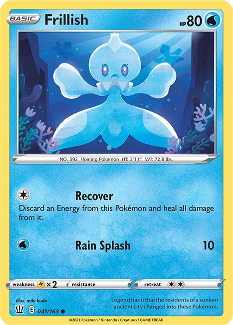 Image for Frillish (041/163) (SWSH05: Battle Styles) (SWSH05) - Pokemon