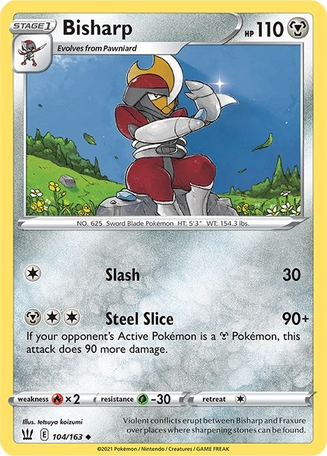 Image for Bisharp (104/163) (SWSH05: Battle Styles) (SWSH05) - Pokemon