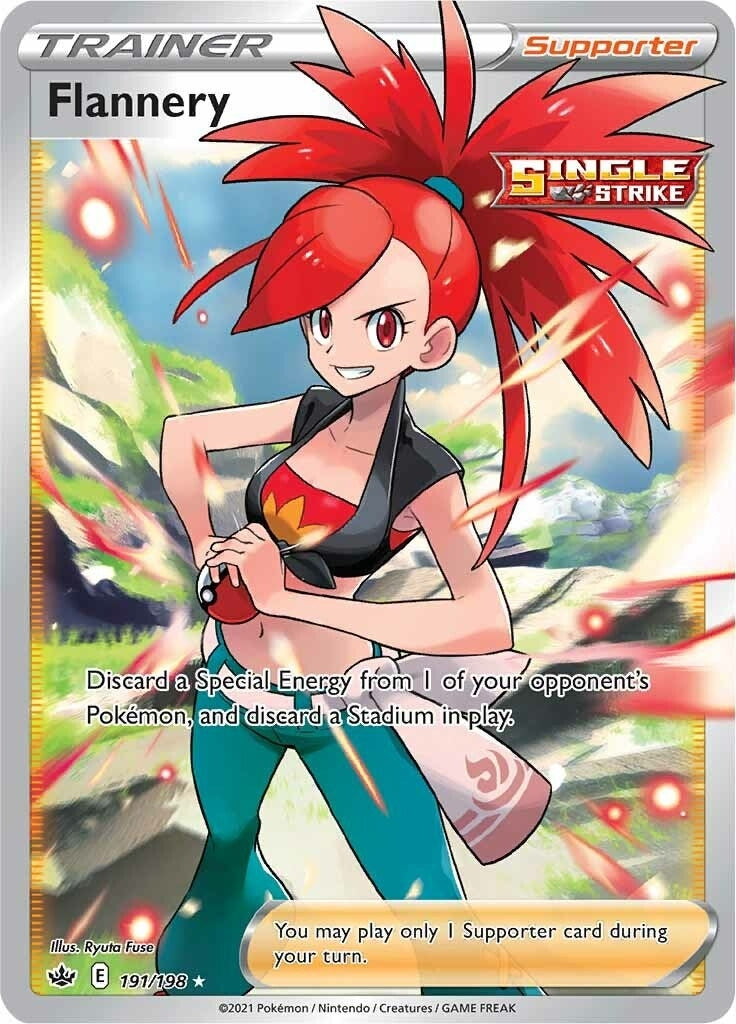 Image for Flannery (Full Art) (191/198) (SWSH06: Chilling Reign) (SWSH06) - Pokemon