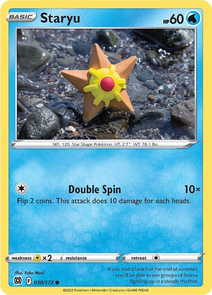 Image for Staryu (030/172) (SWSH09: Brilliant Stars) (SWSH09) - Pokemon