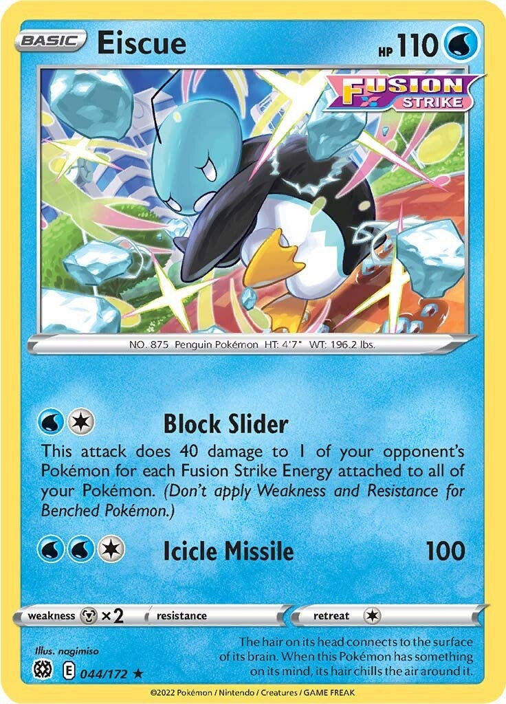 Image for Eiscue (044/172) (SWSH09: Brilliant Stars) (SWSH09) - Pokemon