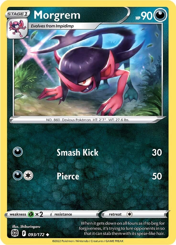 Image for Morgrem (093/172) (SWSH09: Brilliant Stars) (SWSH09) - Pokemon