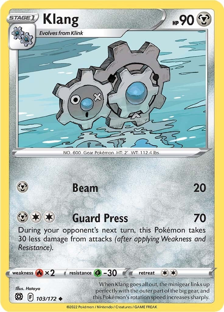 Image for Klang (103/172) (SWSH09: Brilliant Stars) (SWSH09) - Pokemon