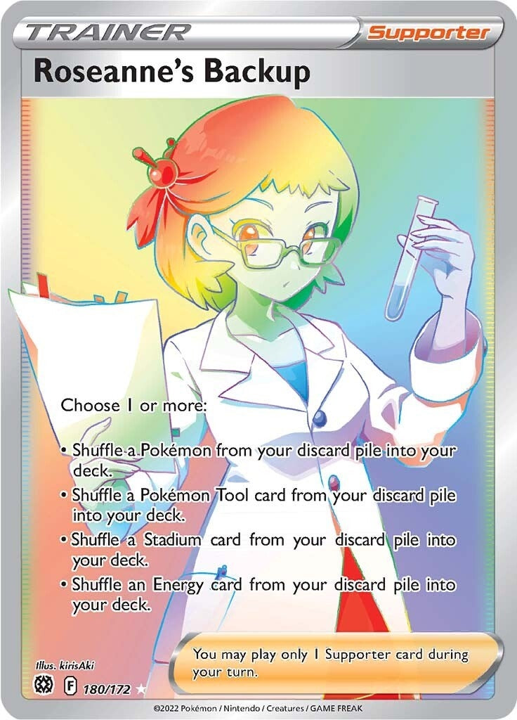 Image for Roseanne's Backup (Secret) (180/172) (SWSH09: Brilliant Stars) (SWSH09) - Pokemon