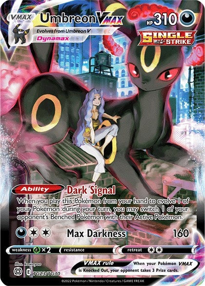 Image for Umbreon VMAX (TG23/TG30) (SWSH09: Brilliant Stars Trainer Gallery) (SWSH09:TG) - Pokemon