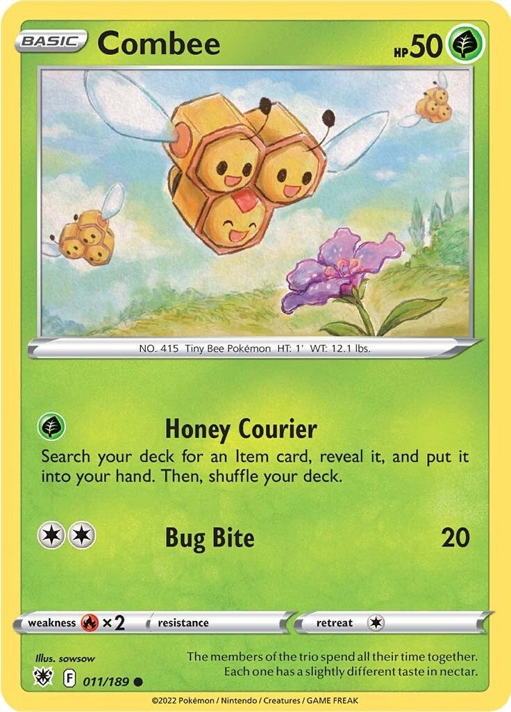 Image for Combee (011/189) (SWSH10: Astral Radiance) (SWSH10) - Pokemon