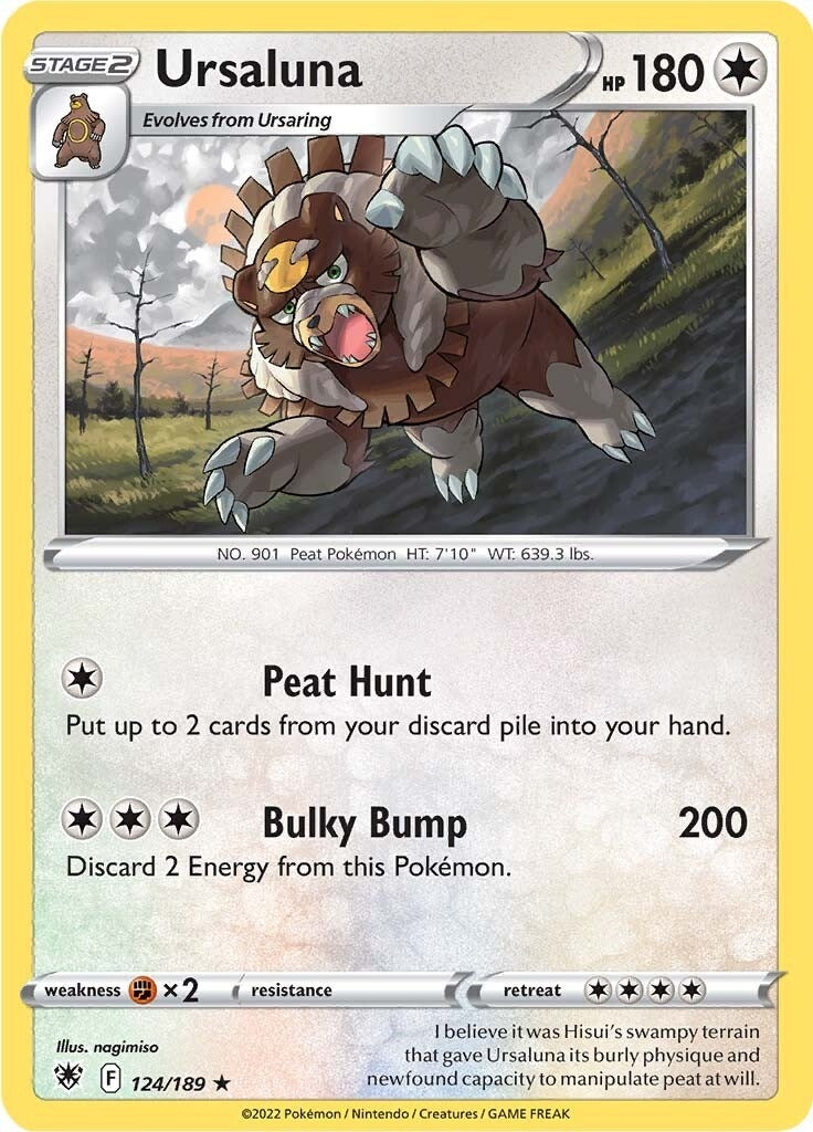 Image for Ursaluna (124/189) (SWSH10: Astral Radiance) (SWSH10) - Pokemon